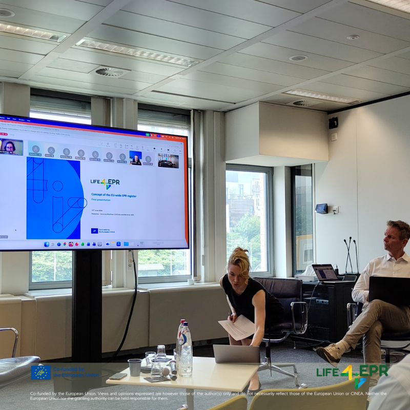 Sesión del Expert Hub de LIFE4EPR en la Brussels School of Governance
